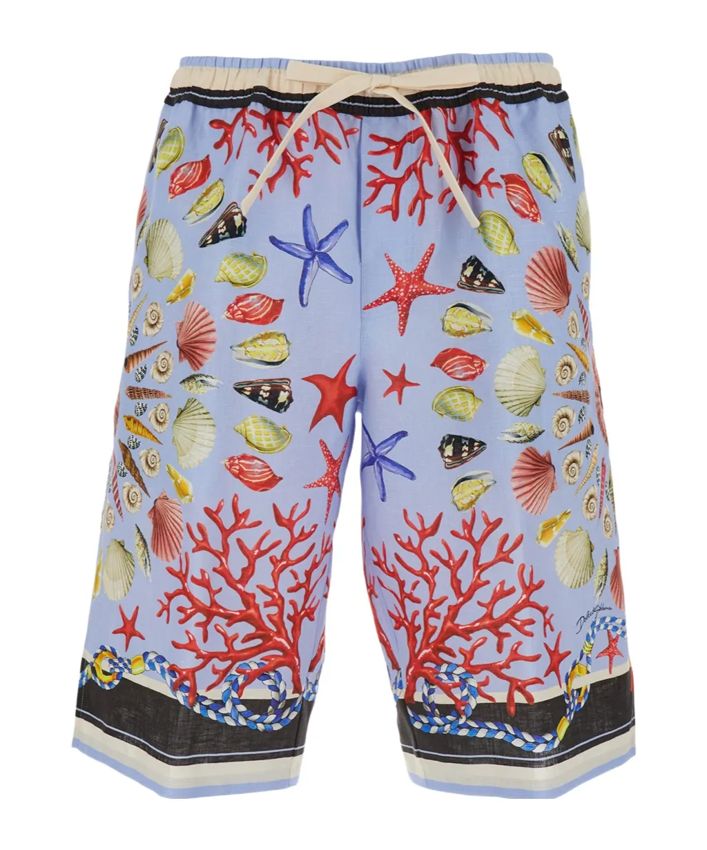 Dolce & Gabbana Shell Printed Shorts