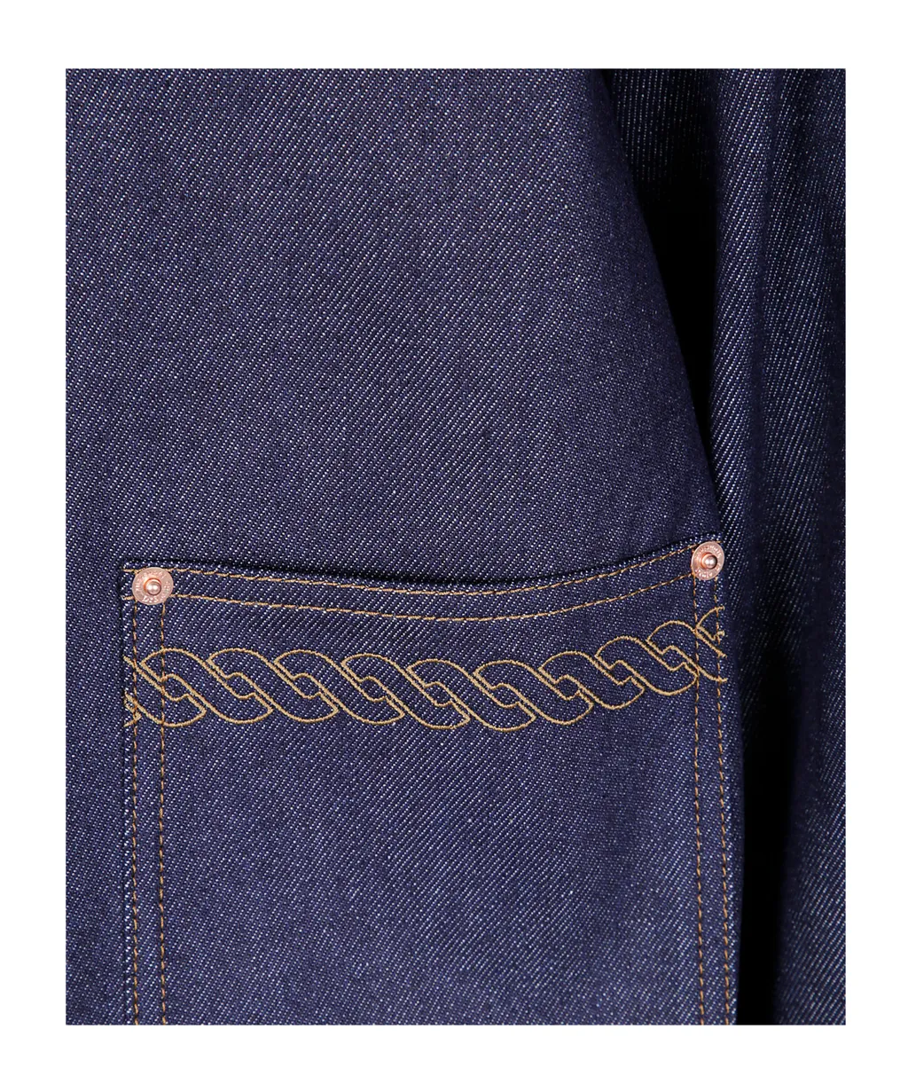Embroidered Denim Jacket