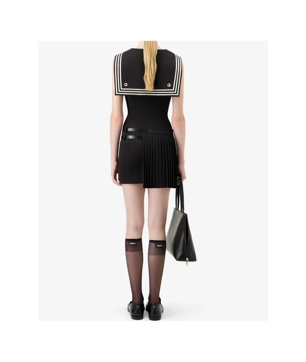 Coperni Pleated Uniform Dress