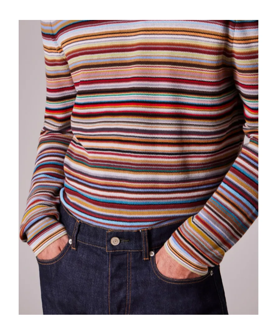 Paul Smith Striped Knitted Jumper