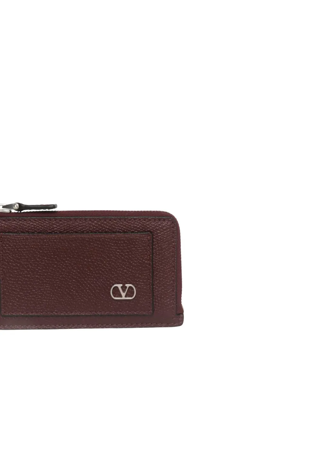 Valentino Vlogo Signature Zip-Around Cardholder