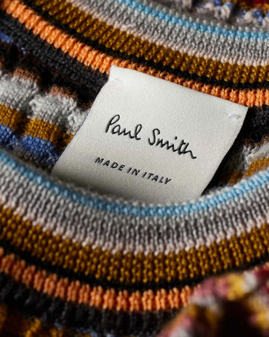Paul Smith Striped Ribbed Top