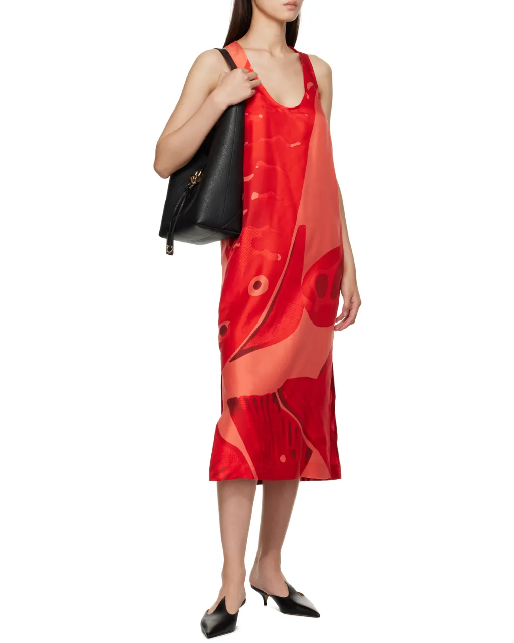 Ferragamo V-Shaped Hobo Bag