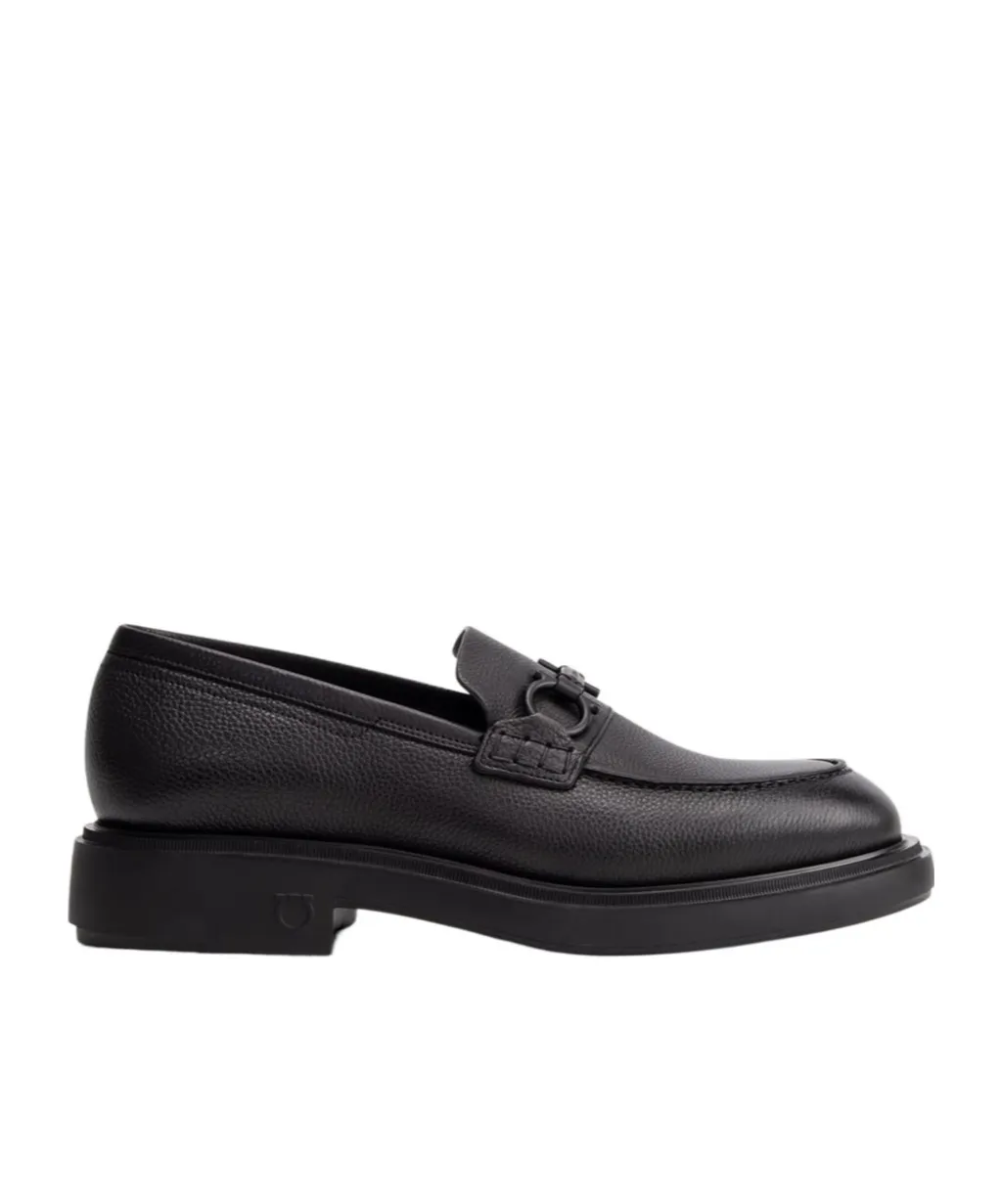 Gancini Buckled Loafers