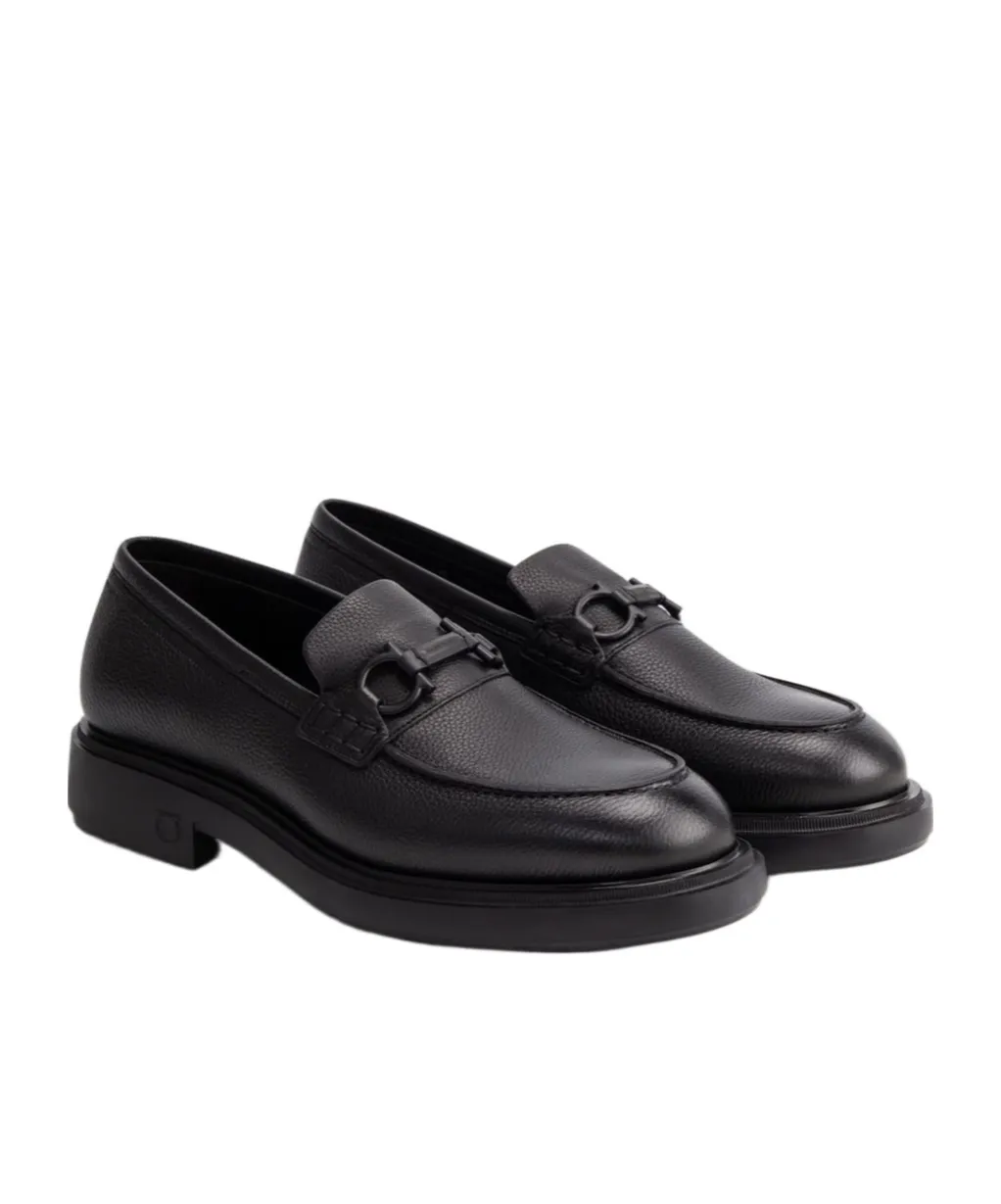 Gancini Buckled Loafers