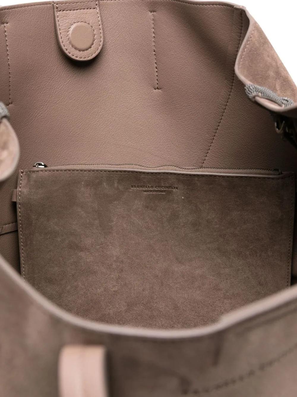 Suede Tote Bag