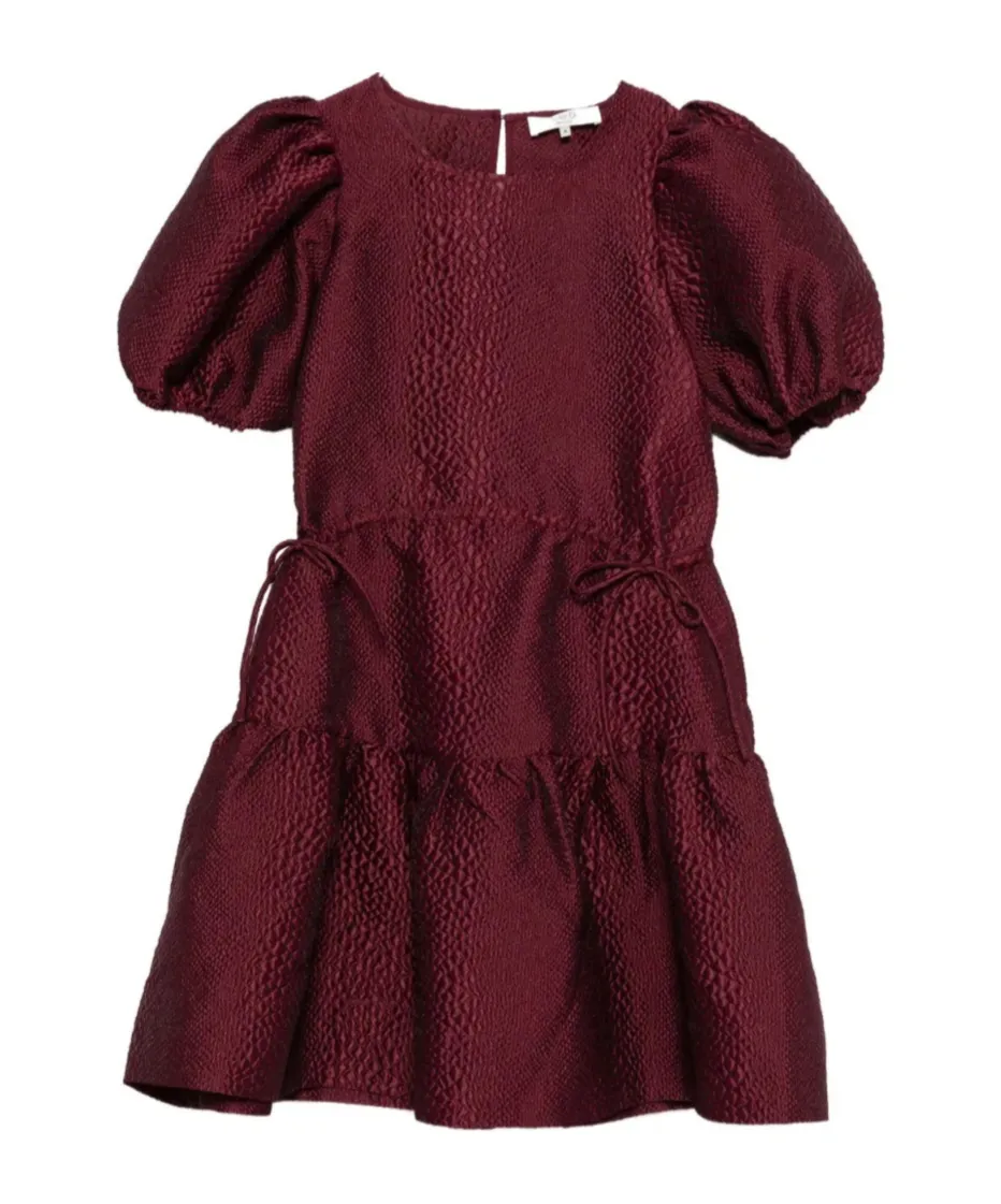 Mbossed S/S Mini Dress