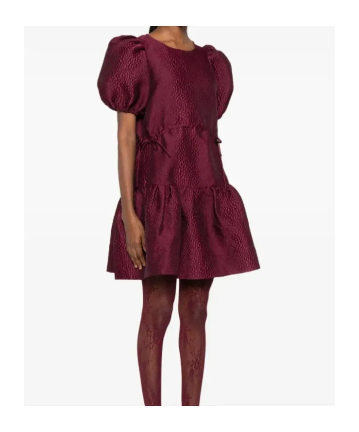Mbossed S/S Mini Dress