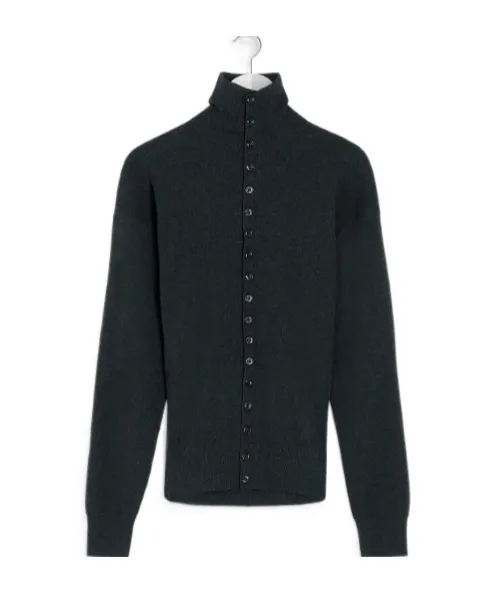 Lemaire Buttoned Fitted Cardigan
