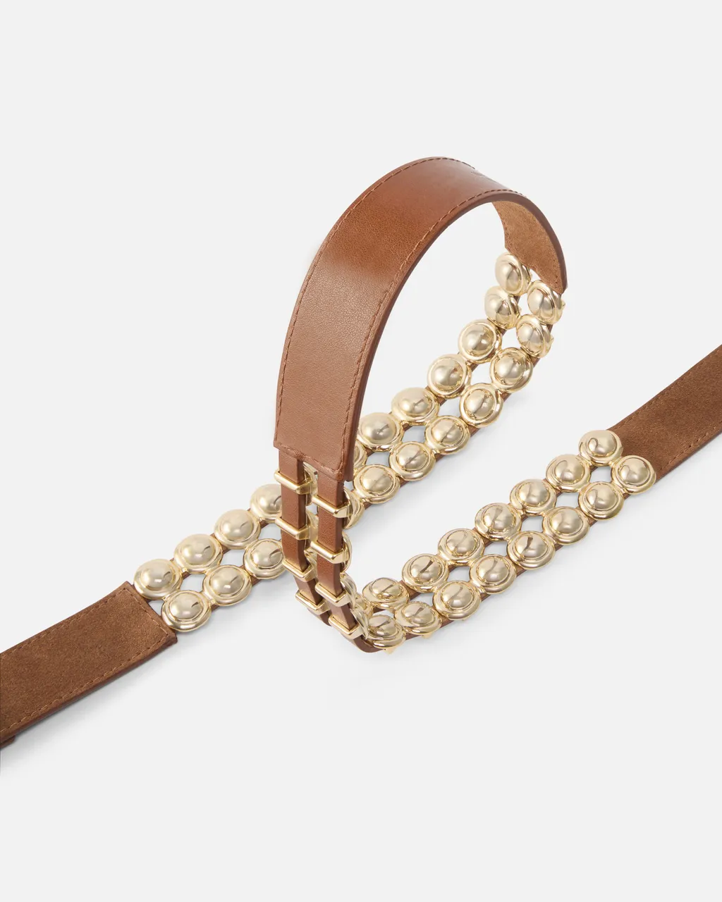 Pinko Love Stud Embellished Belt