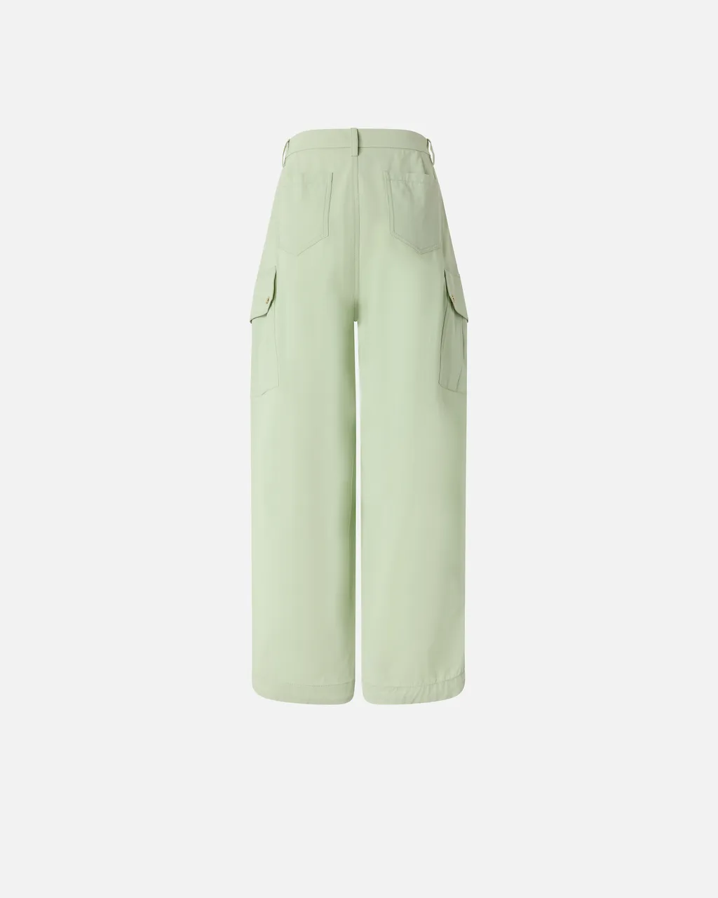 Wide-Leg Cargo Pants