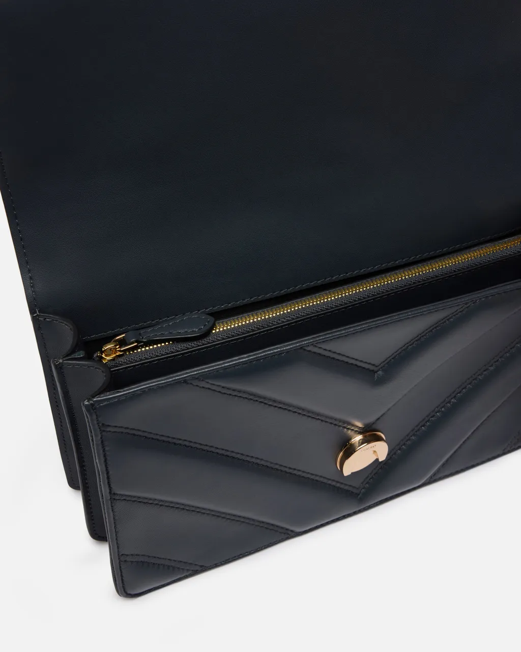 Logo Quilted Shoulder Bag