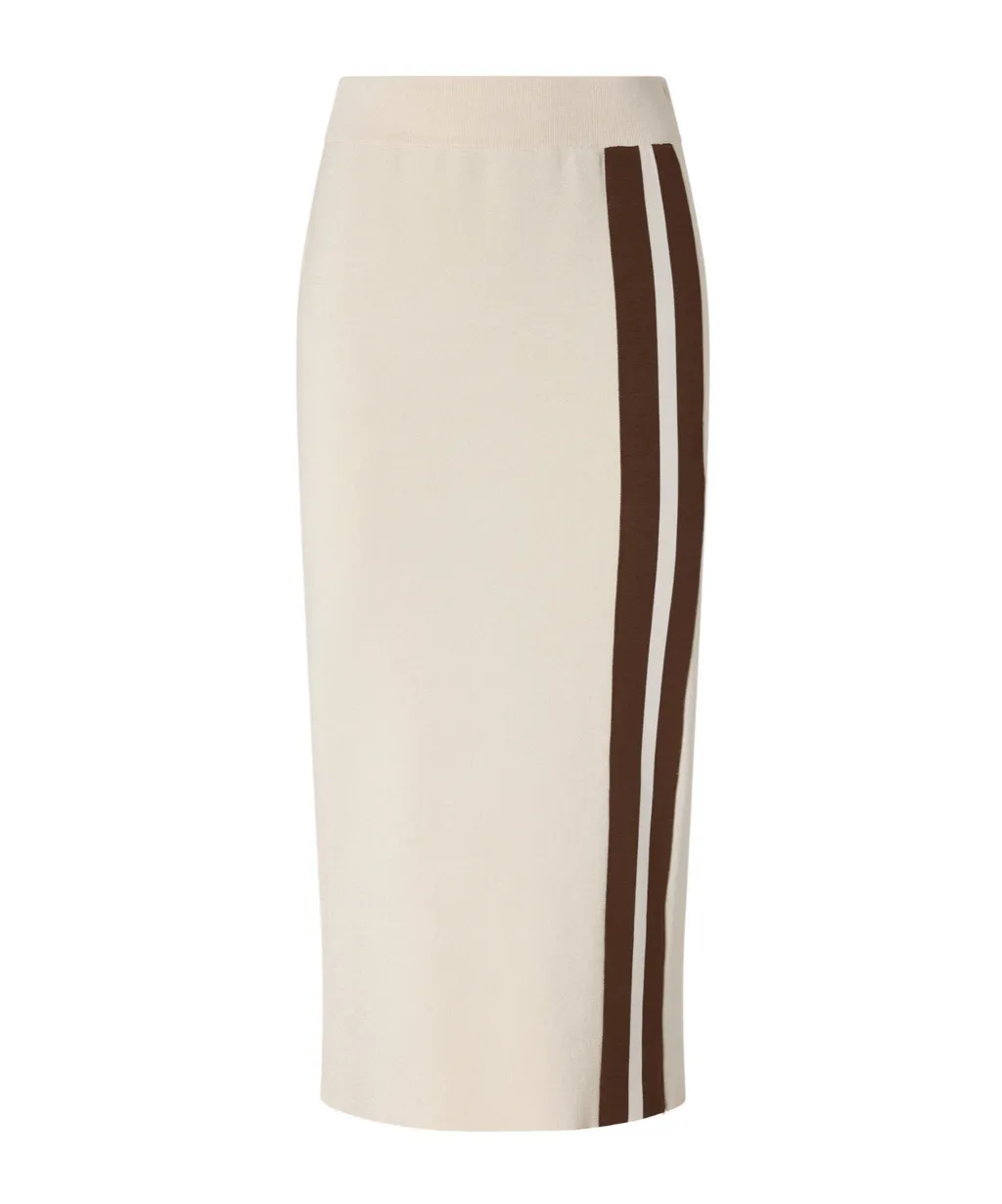 Striped Midi Skirt