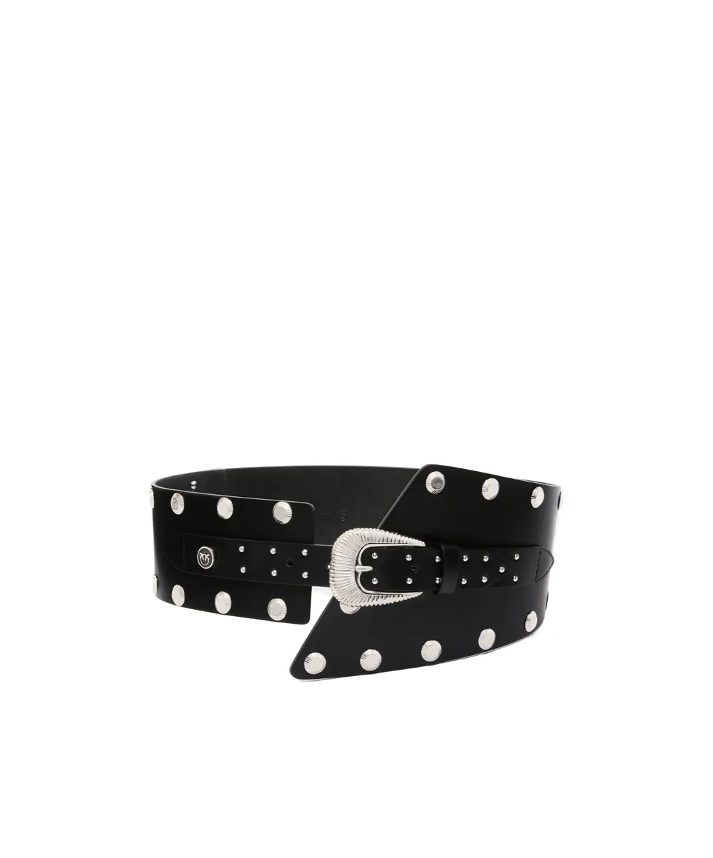 Studded Buckle Belt
