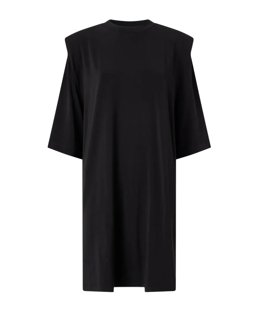 Padded Midi T-Shirt Dress