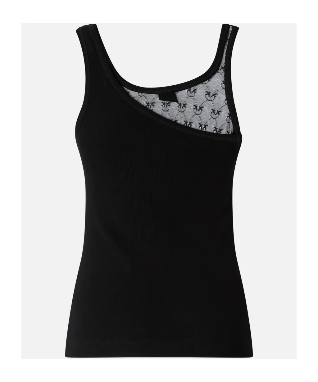 Lace-Insert Top