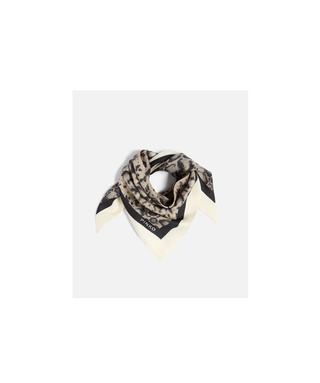 Animal-Print Scarf