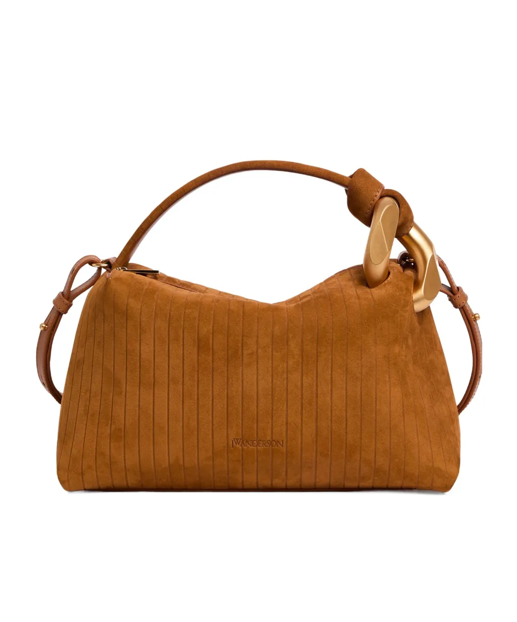 Jwa Corner Suede Tote Bag