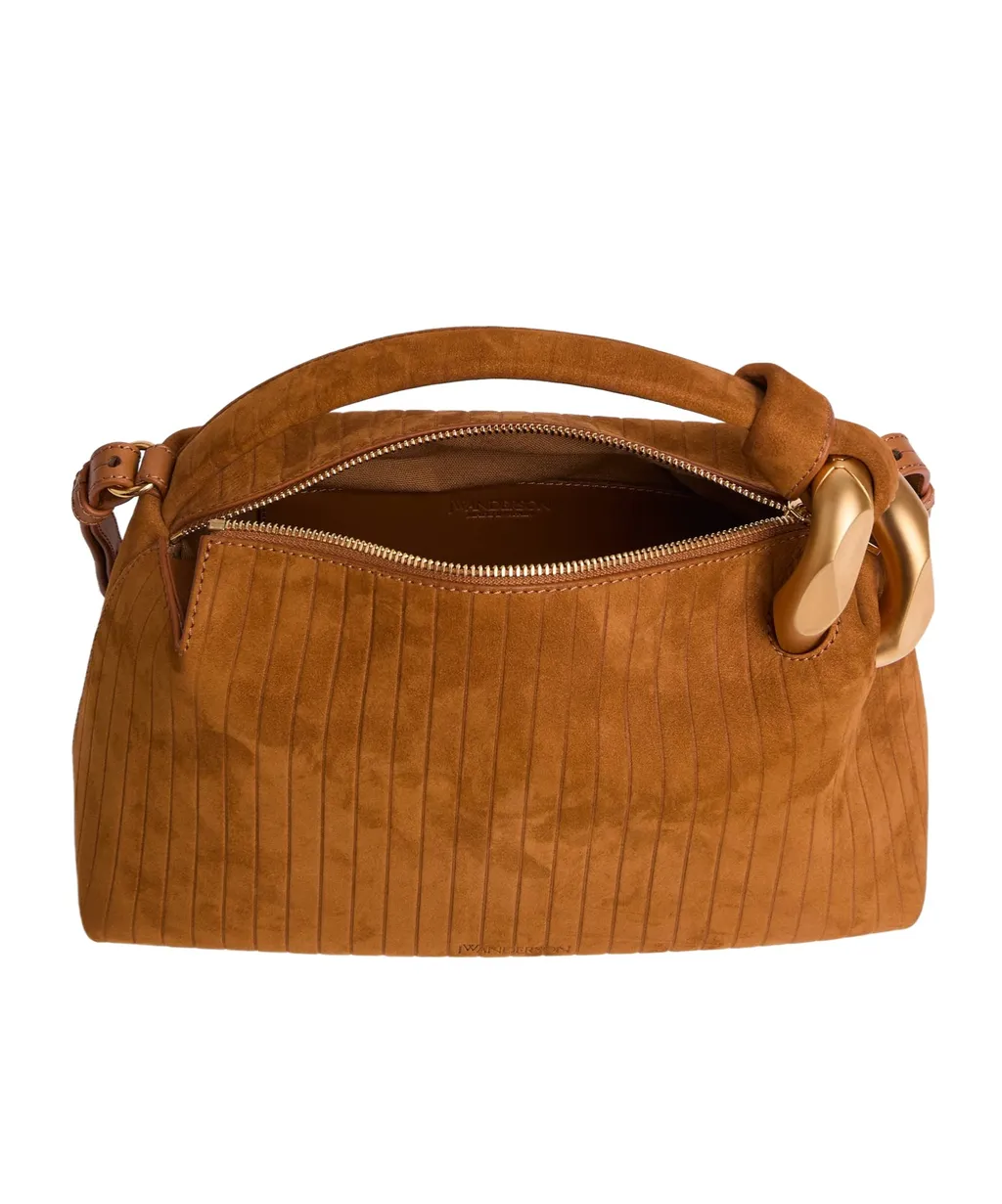 Jwa Corner Suede Tote Bag