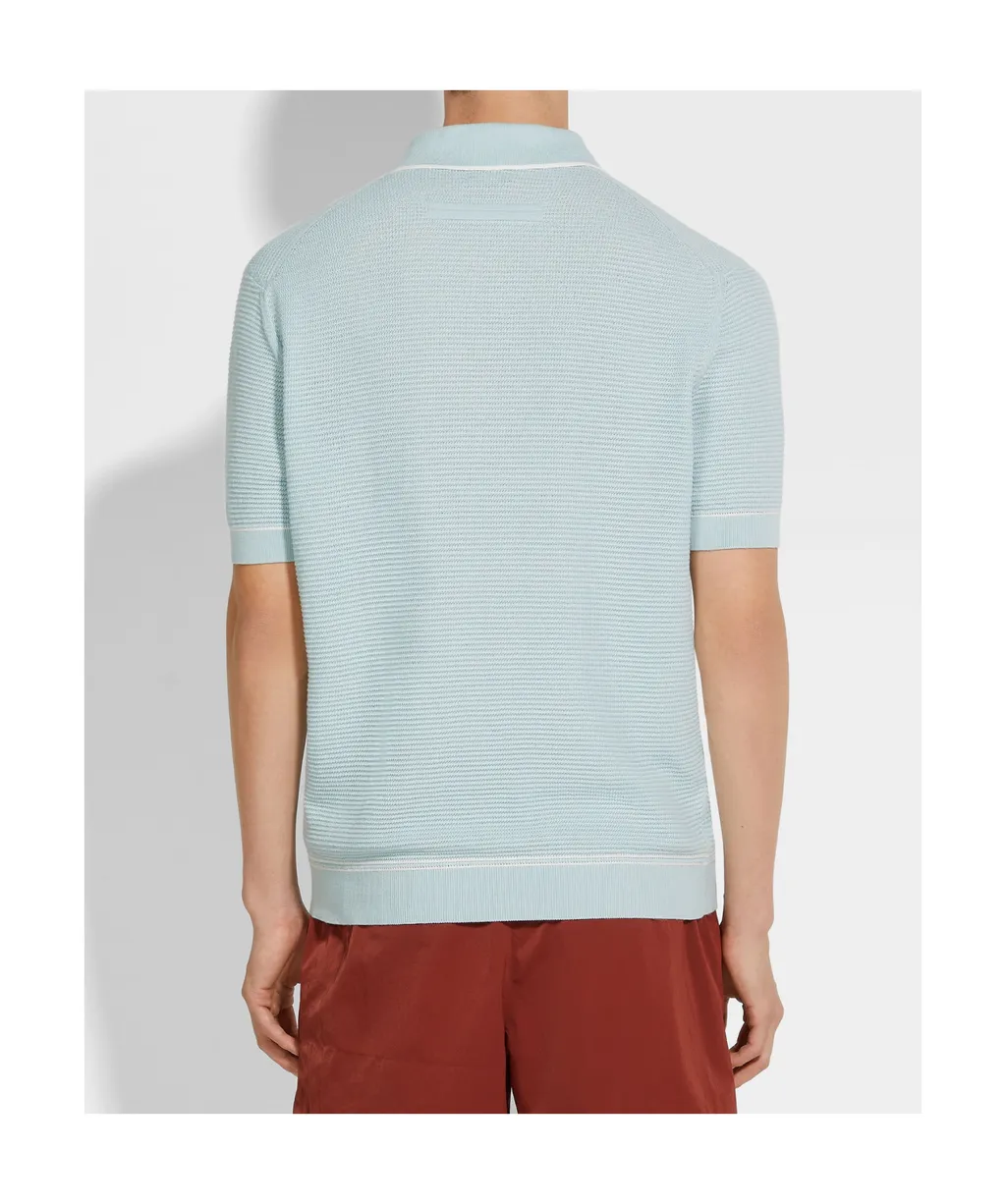 Zegna Short-Sleeved Polo Shirt