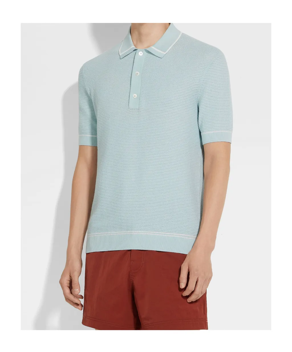 Zegna Short-Sleeved Polo Shirt