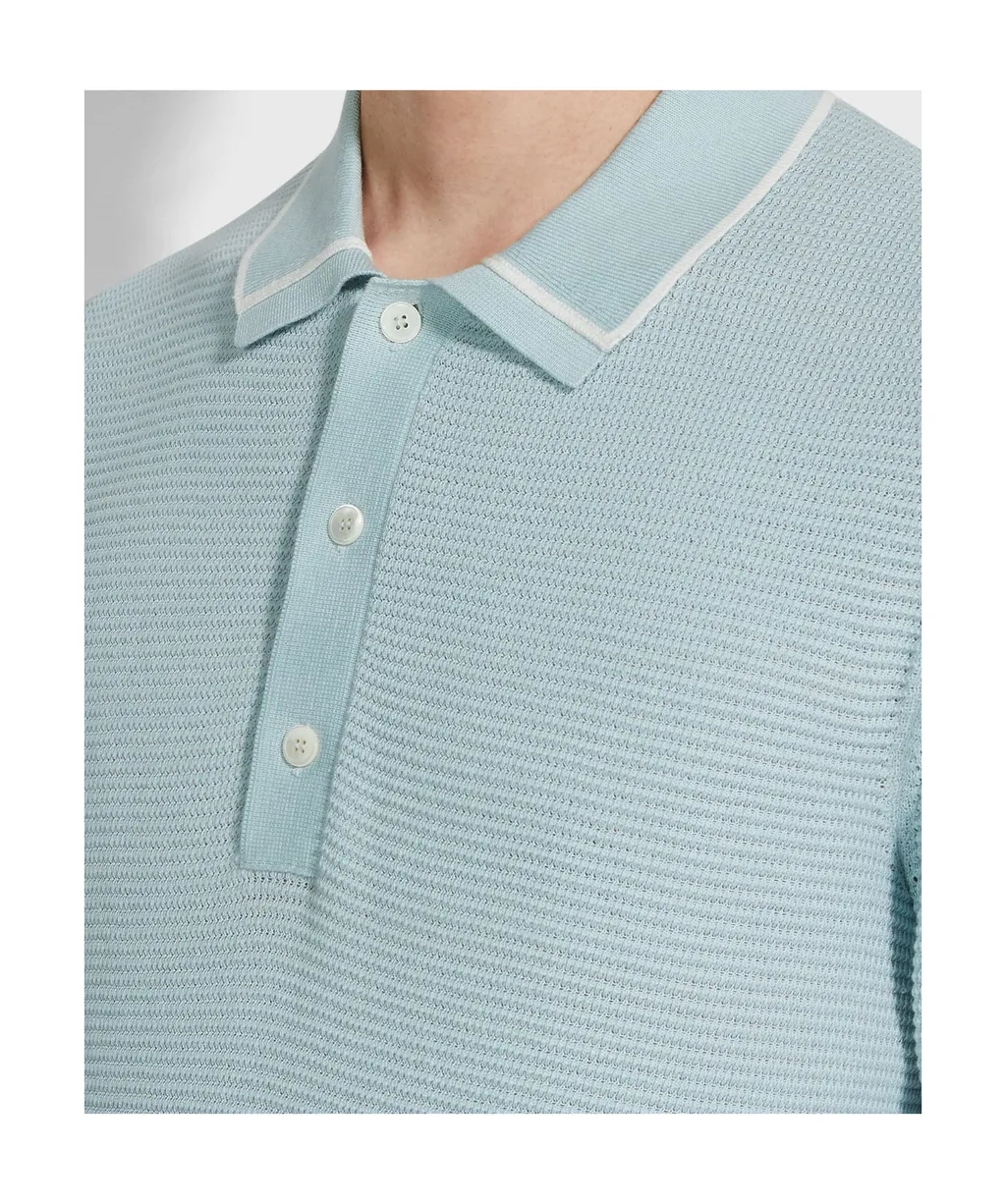 Zegna Short-Sleeved Polo Shirt