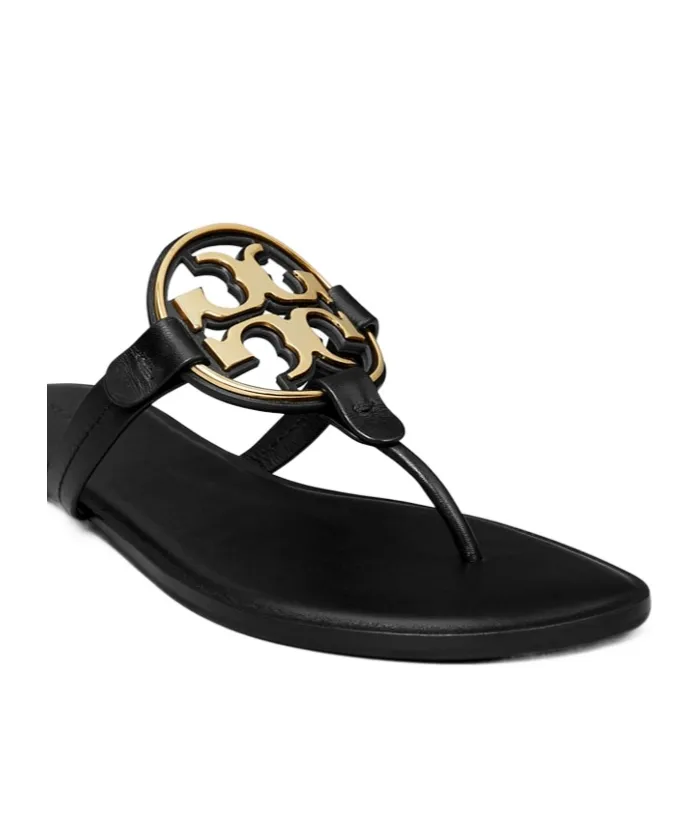 Tory Burch Miller Logo Plaque Sandals