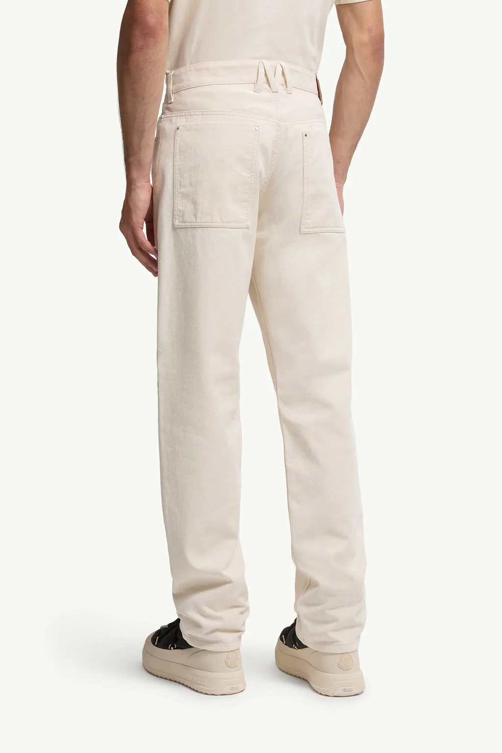 Moncler Logo-Patch Jeans