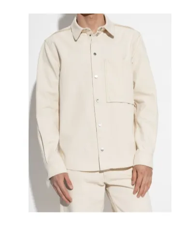 Moncler Long-Sleeved Button-Up Shirt