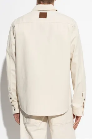 Moncler Long-Sleeved Button-Up Shirt