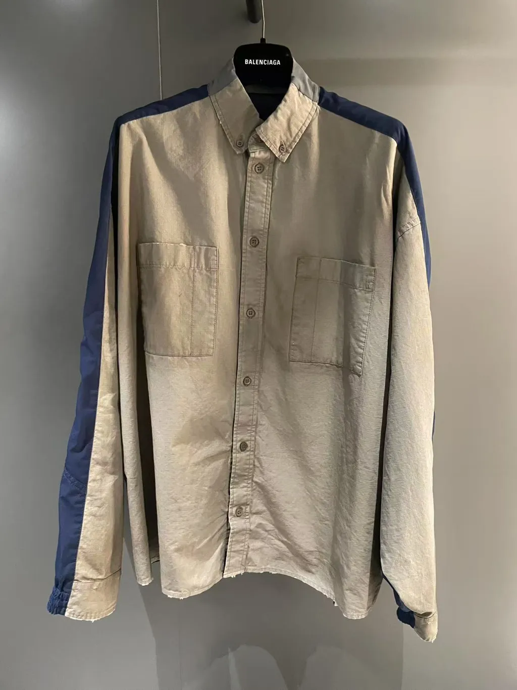 Patchwork Sports Shirt