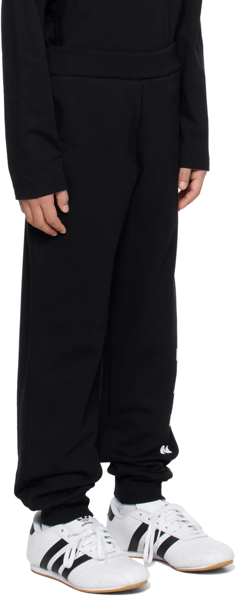 Marni Kids Logo-Printed Fleece Jogger Pants