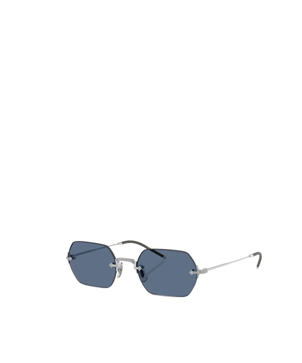 Oliver Peoples Geometric Frame Sunglasses
