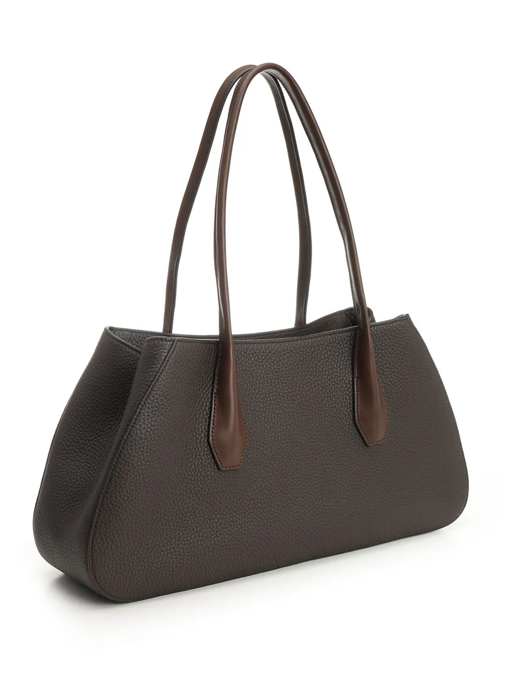 The Row Alger Stitch Detailed Shoulder Bag