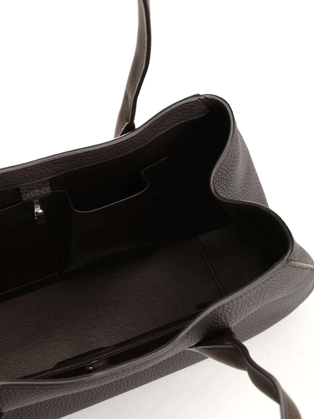 The Row Alger Stitch Detailed Shoulder Bag