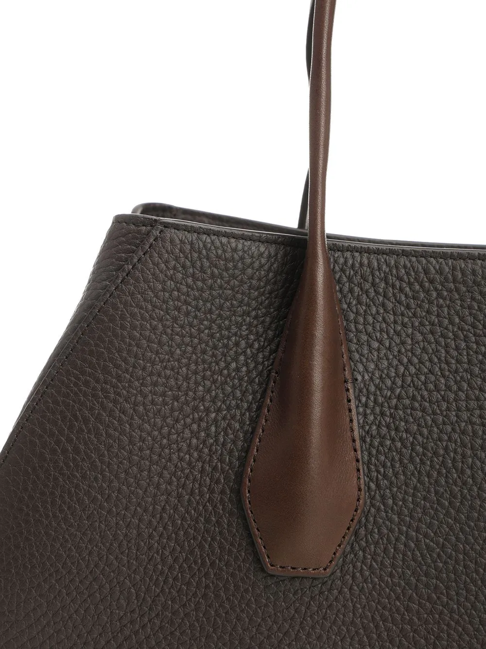 The Row Alger Stitch Detailed Shoulder Bag