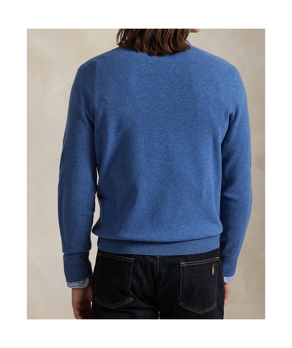 Embroidered-Logo Crew-Neck Sweater