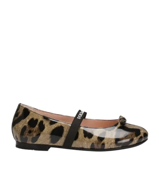 Leopard-Print Ballet Flats