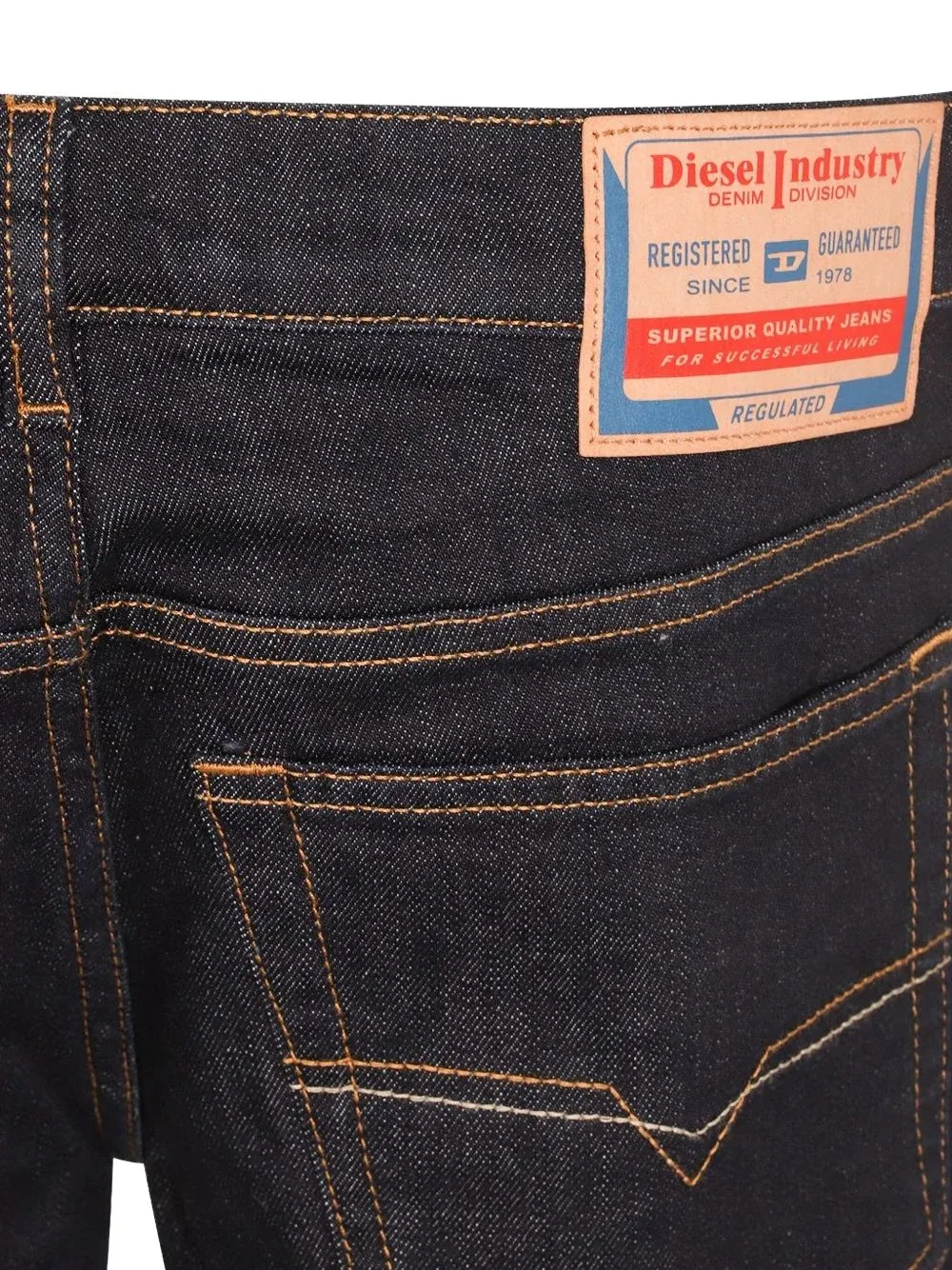 Logo-Patch Jeans