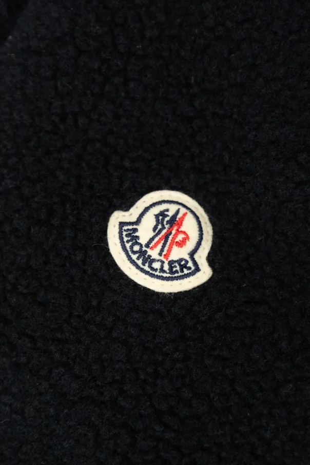 Moncler Enfant Logo Patch Zipped Vest