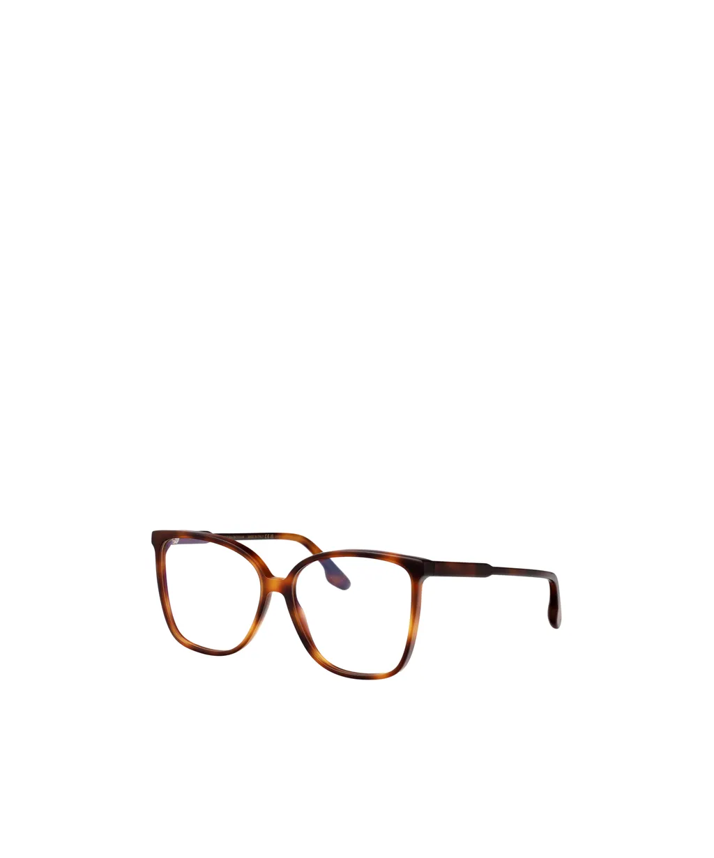 Squared Tortoiseshell-Frame Glasses