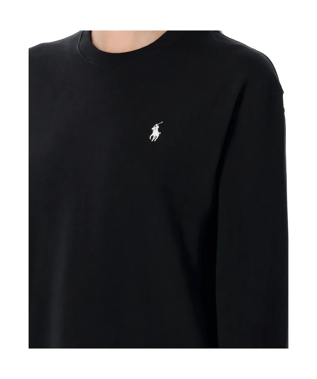 Polo Ralph Lauren Logo Embroidered Crewneck T-Shirt