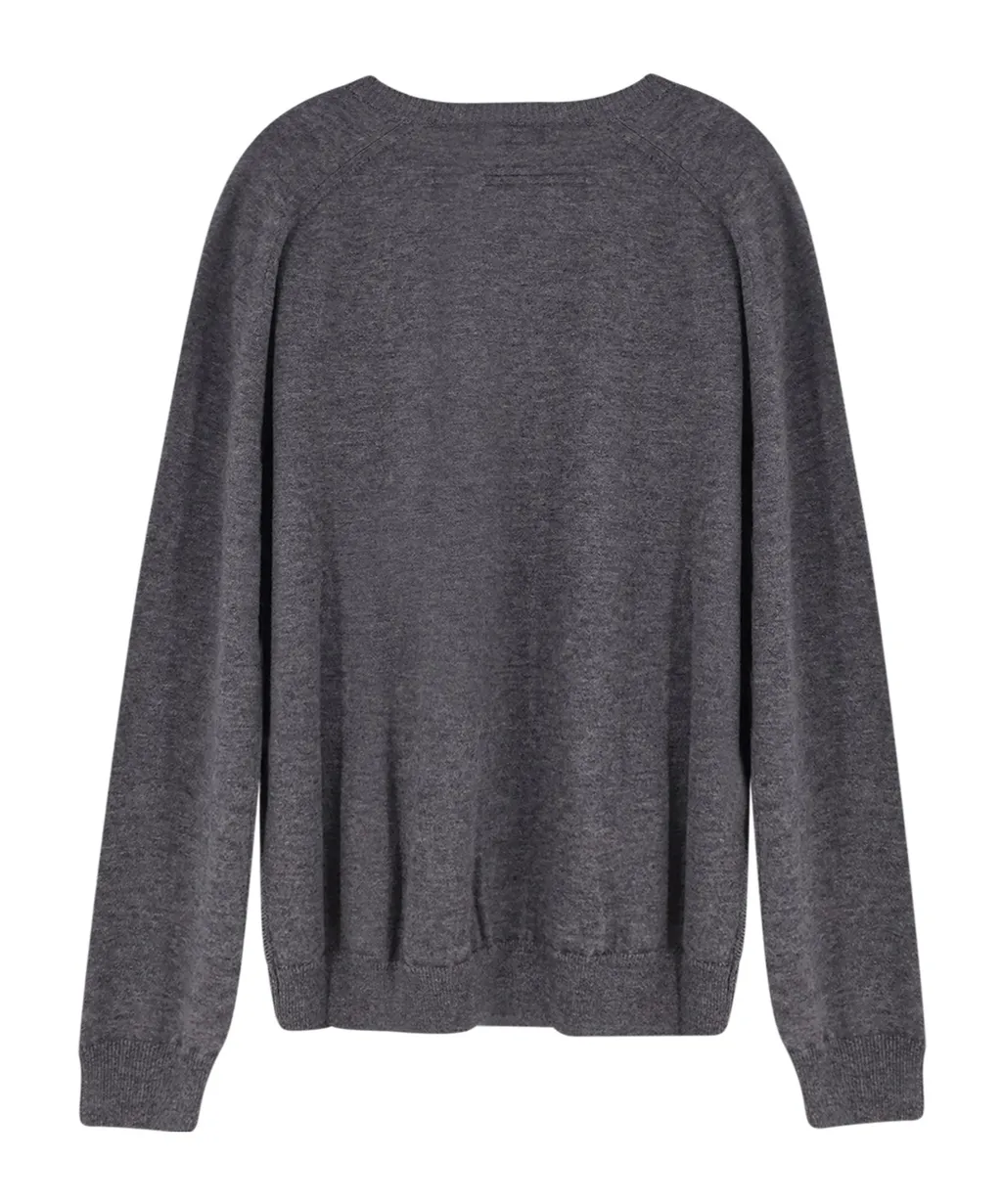 Zegna Oasi Long-Sleeved V-Neck Jumper