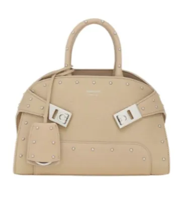 Hug Mini Tote Bag With Spikes