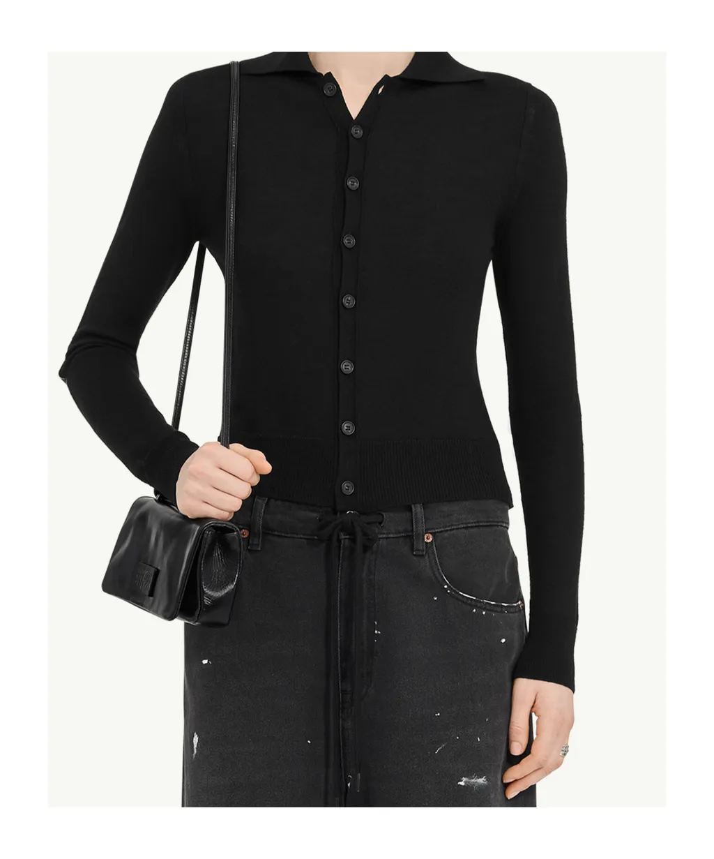 Mm6 Maison Margiela Knitted Buttoned Cardigan