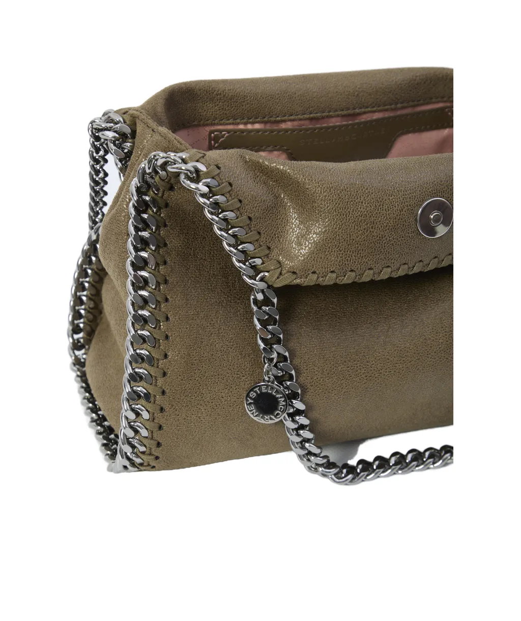Mini Falabella Chain-Trimmed Tote Bag