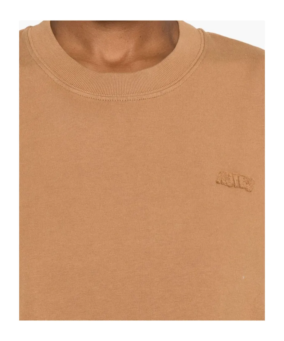 Tonal Logo Cropped T-Shirt