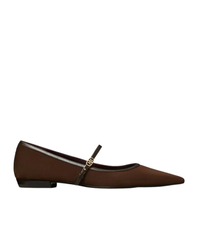 Tory Burch Buckled Flat Shoes