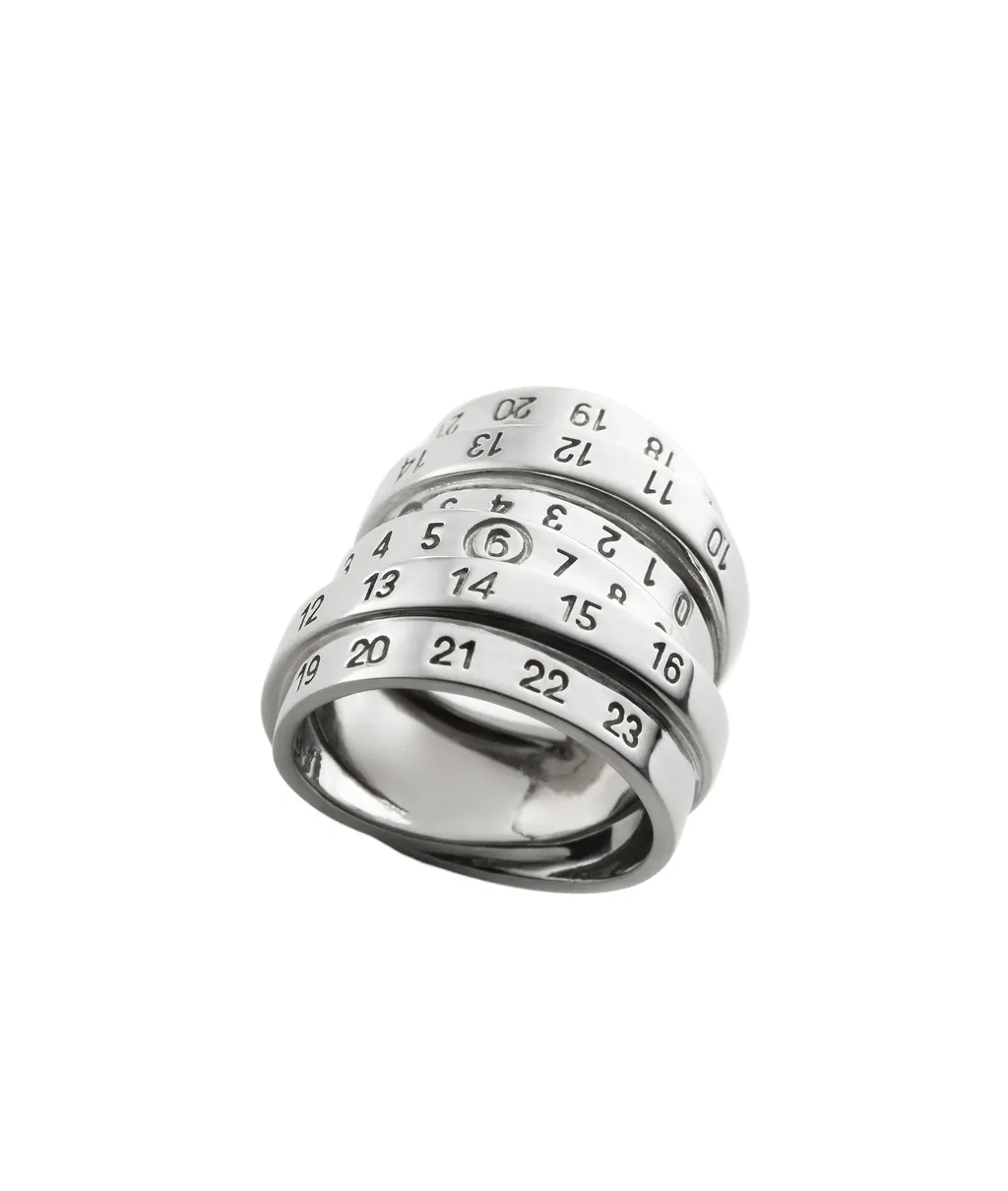 Mm6 Maison Margiela Numeric Ring
