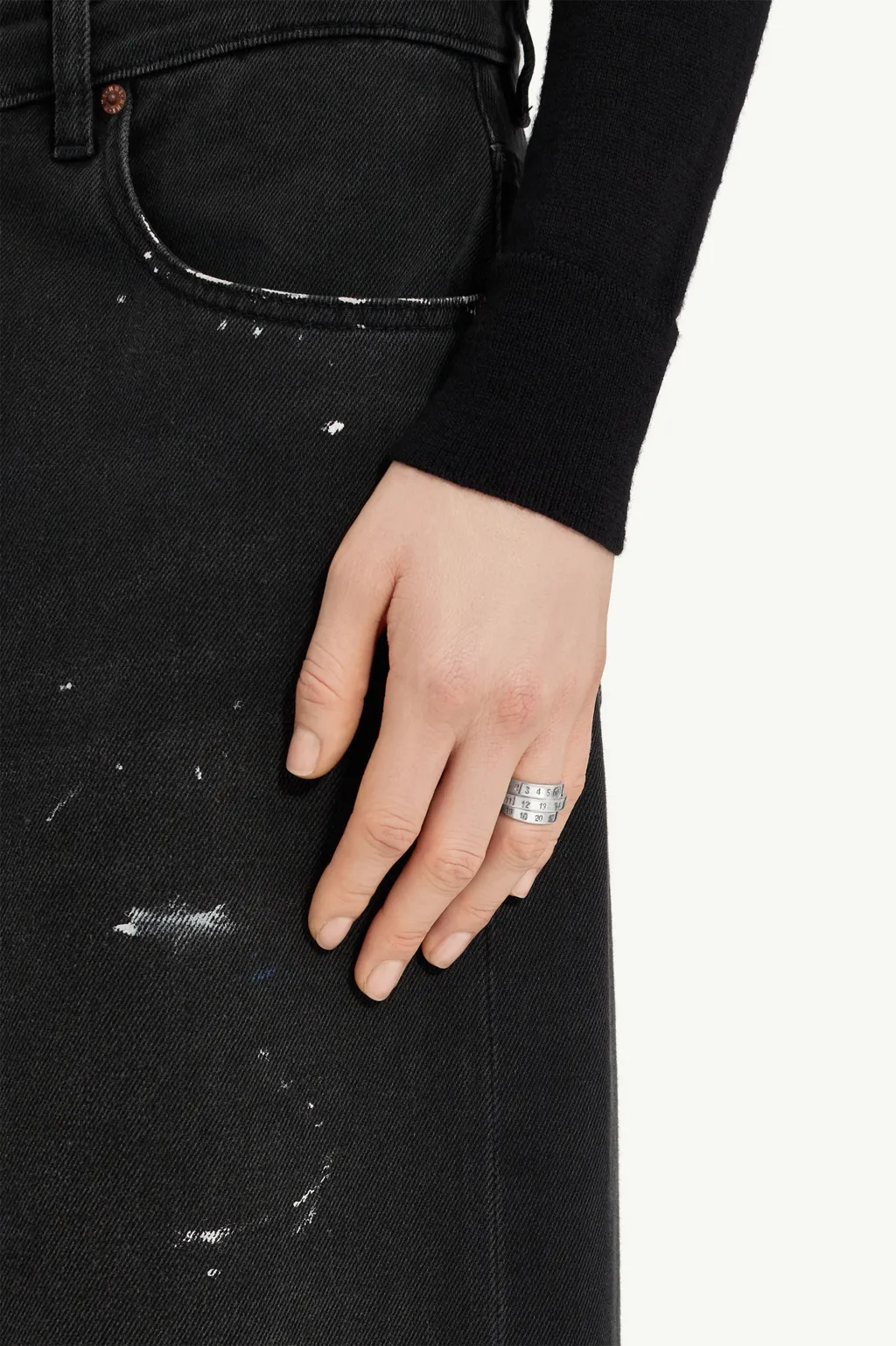 Mm6 Maison Margiela Numeric Ring